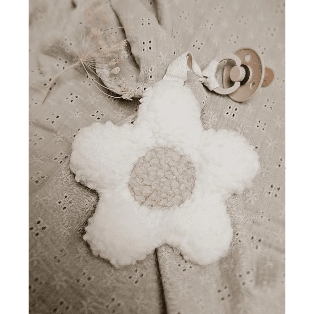 Speenknuffel Daisy Ecru